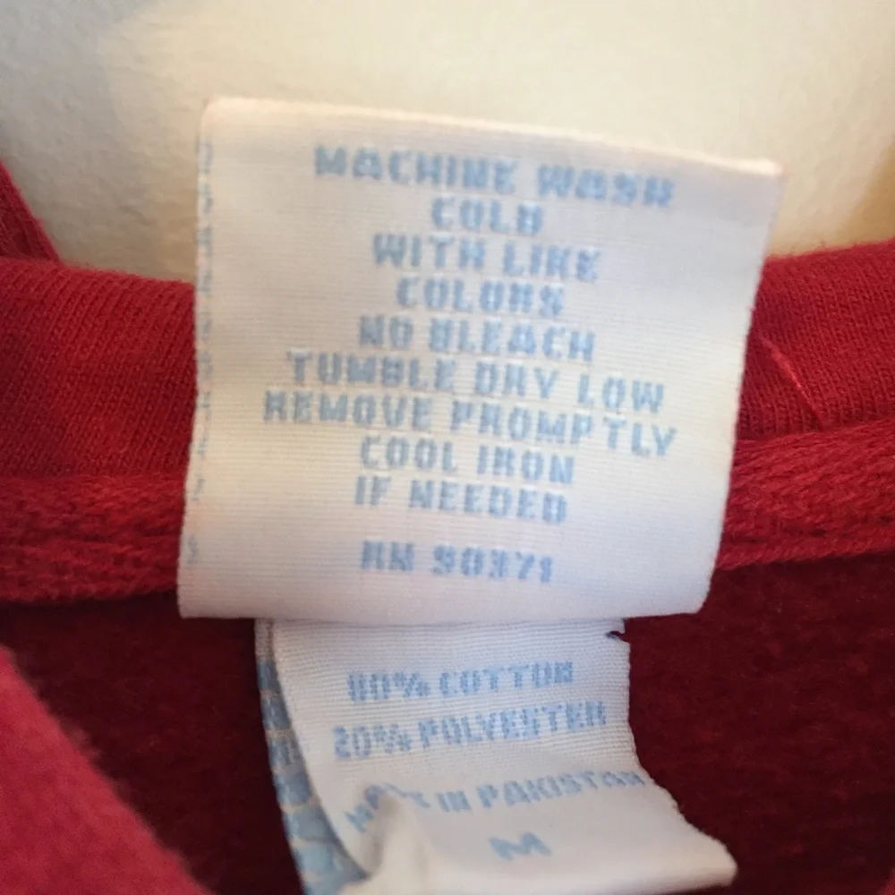 Vintage Nantucket Hoodie Sweatshirt Red - Picture 6 of 12